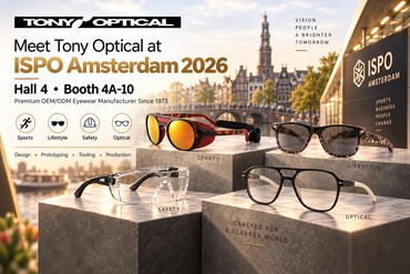Meet Tony Optical at ISPO Amsterdam 2026 | Hall 4, Booth 4A-10